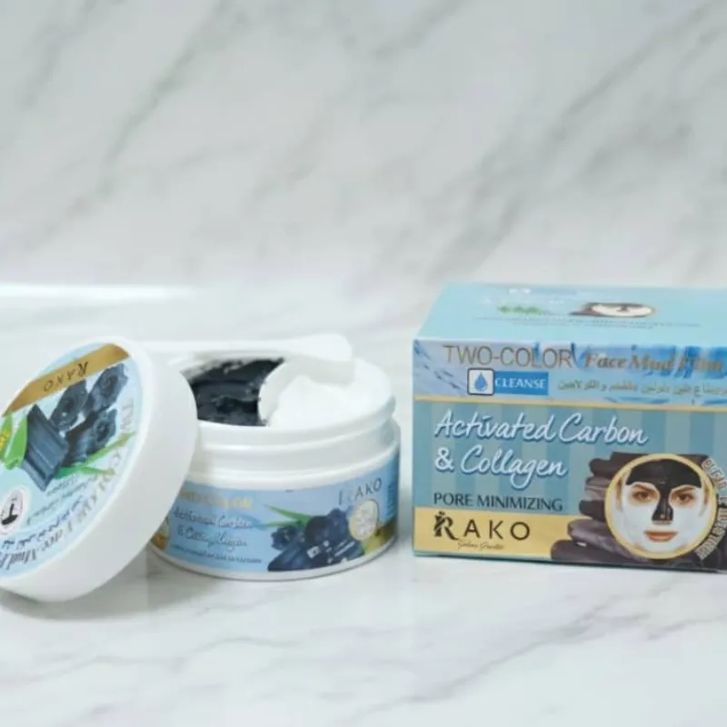 Mascarilla facial de Carbón Activado + Colágeno