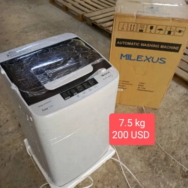 Lavadora automática 7.5 kg Milexus