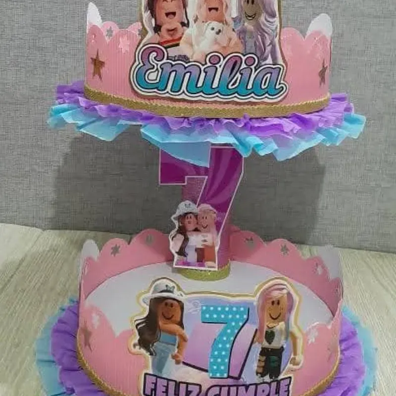 Base doble para confituras (crepé y foami)