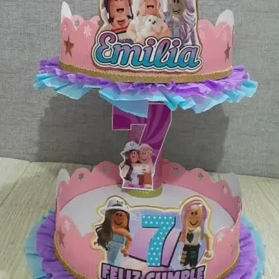 Base doble para confituras (crepé y foami)