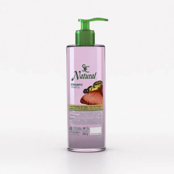 S&C NATURAL CHAMPÚ SEDA 400ML