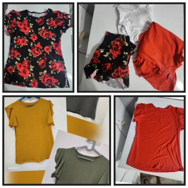 Blusa con vuelo