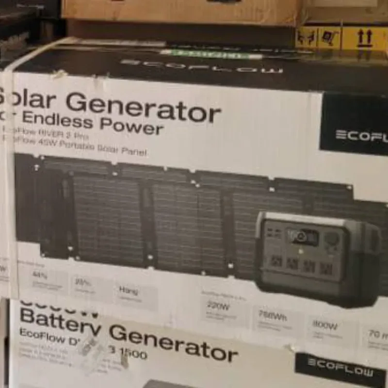 EcoFlow River 2 Pro con 2 paneles de 45W