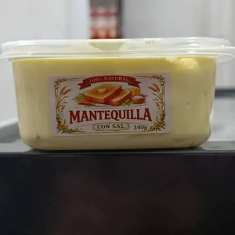 MANTEQUILLA CON SAL