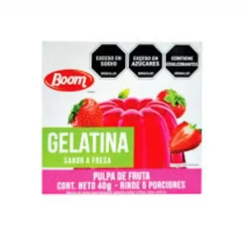 Gelatina de fresa