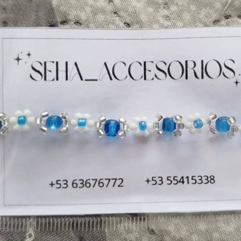Pulsera de mostacillas