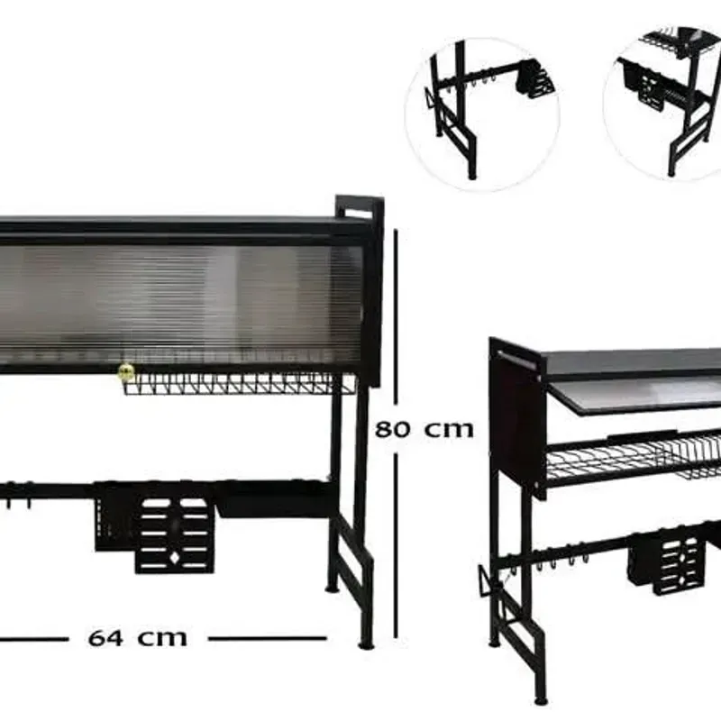 Plateros para fregaderos sencillos con 1 puerta