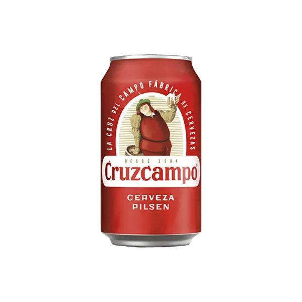 Cerveza Cruzcampo Blíster  de 6 uds x 330ml