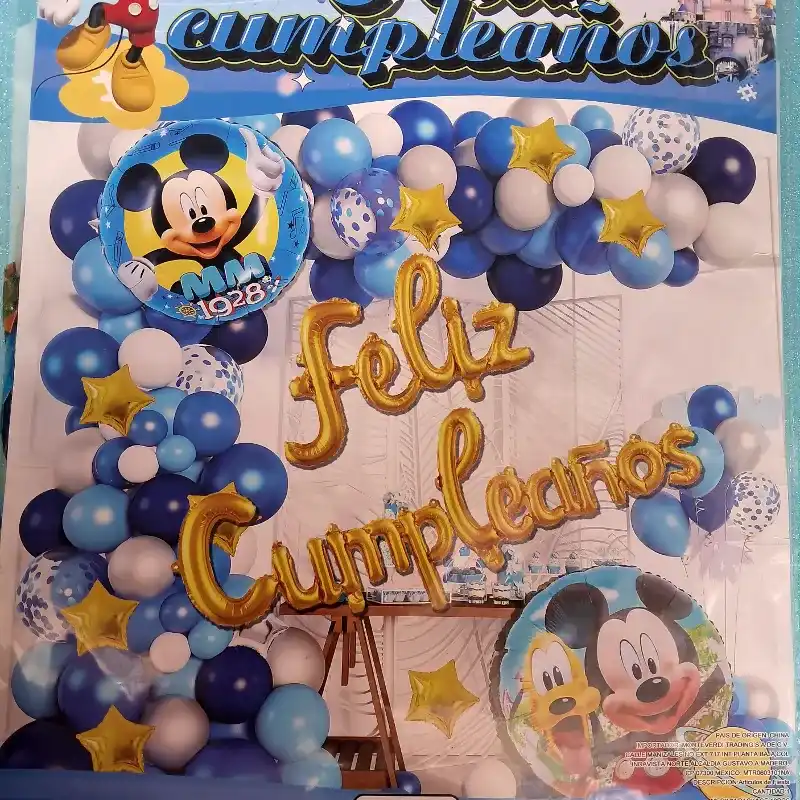 Set arco de globos  "MICKEY MOUSE"