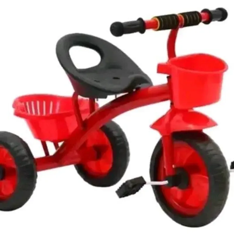 Triciclo Infantil con Canasta y Respaldo