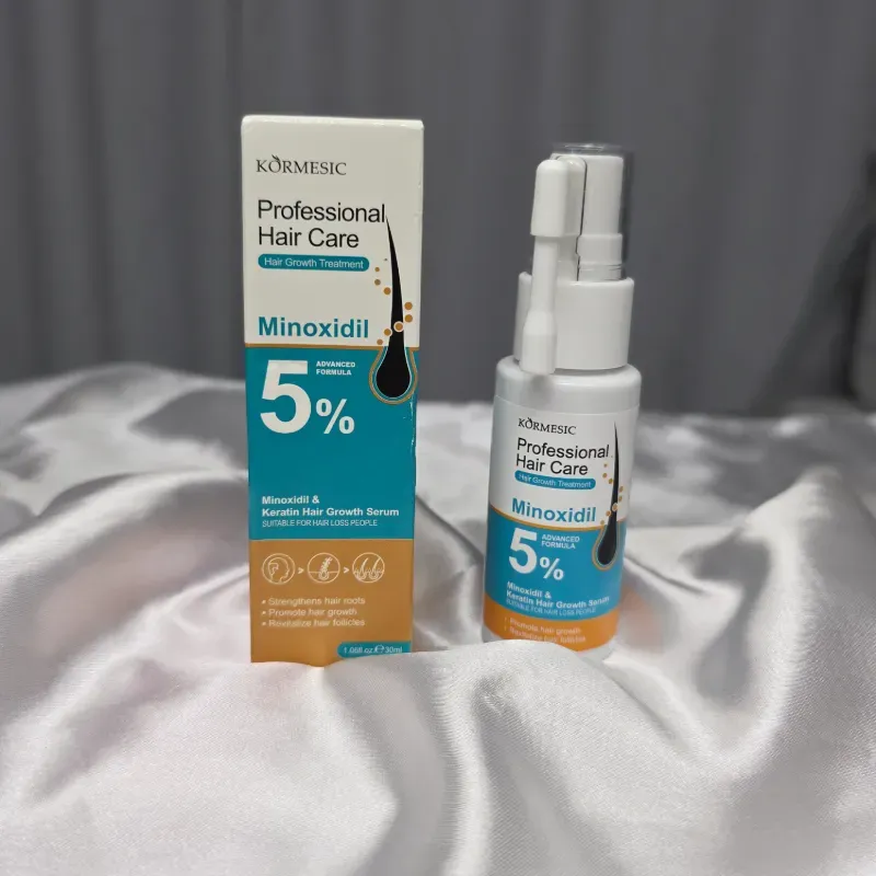 Suero capilar de Minoxidil al 5% con keratina