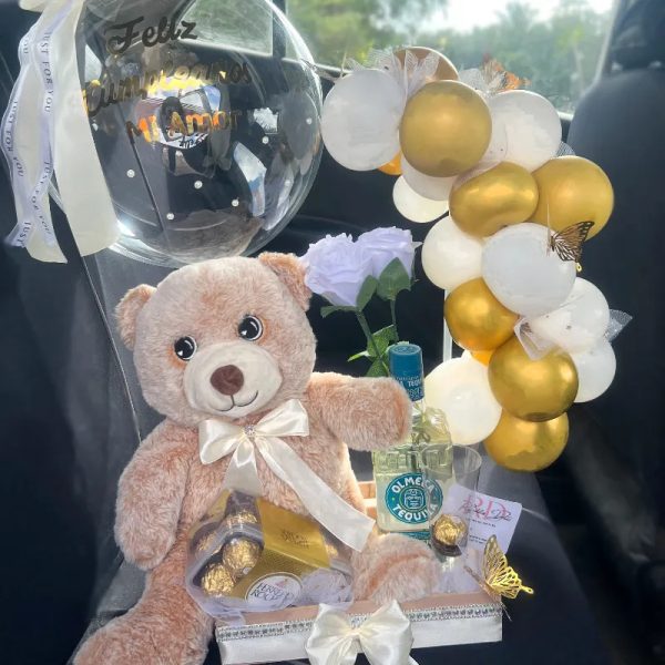Caja con oso