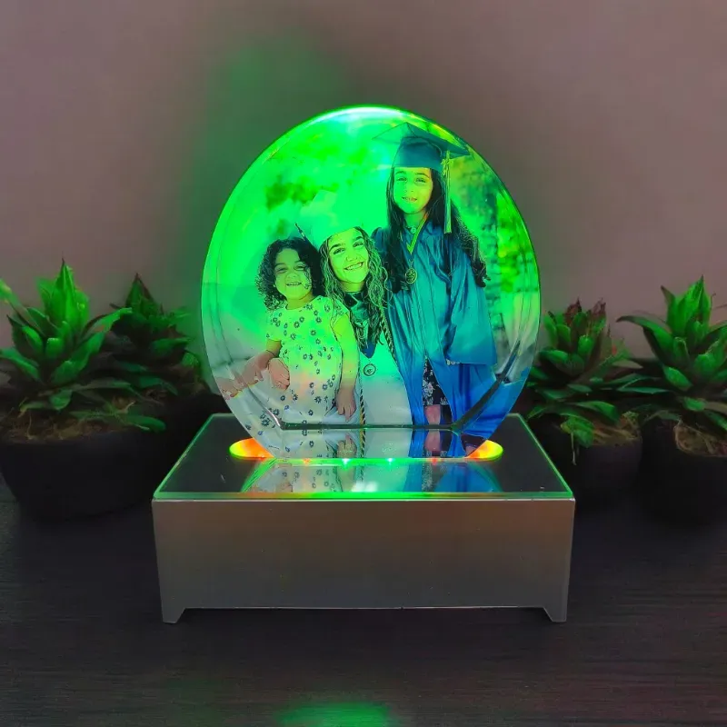 Lampara de cristal grande