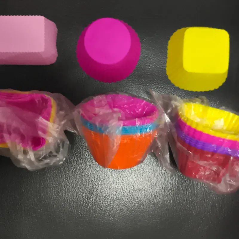 Set de Capacillos de silicona cupcake