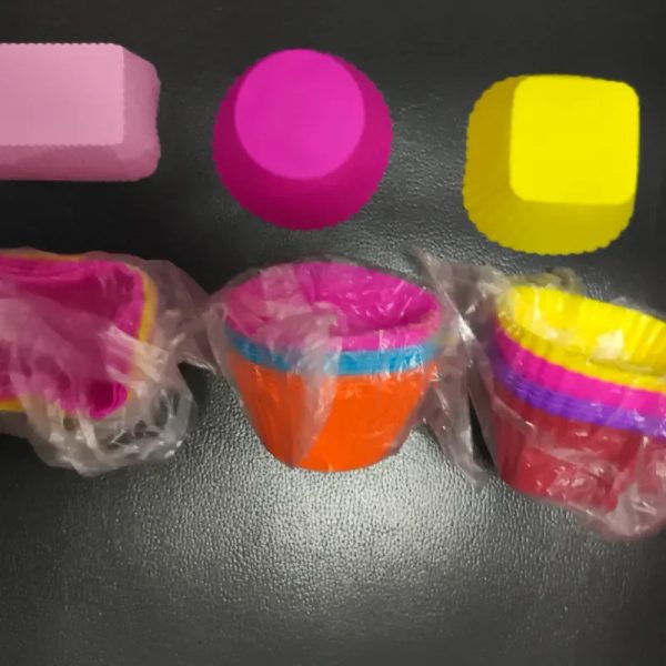 Set de Capacillos de silicona cupcake