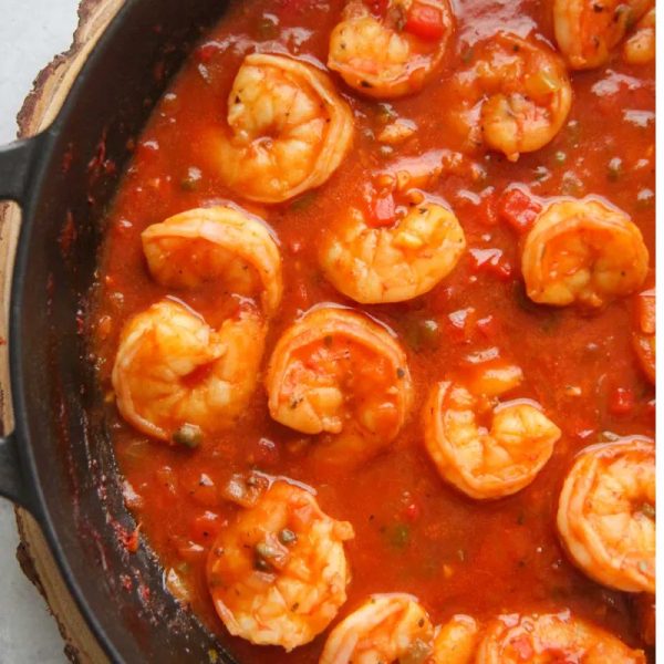 Camarón enchilado