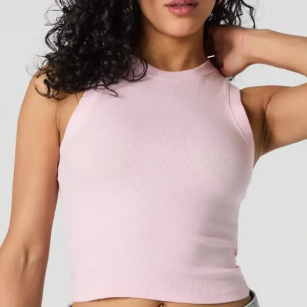 Top rosa básico