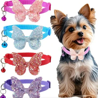 COLLARES CON MARIPOSA