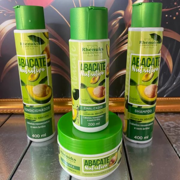 Set para Lavado y Cuidado del Cabello (Aguacate)