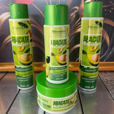 Set para Lavado y Cuidado del Cabello (Aguacate)