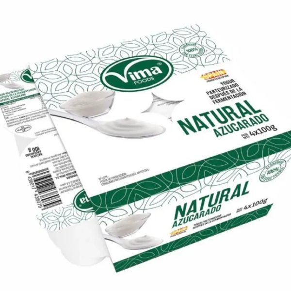 YOGOURT NATURAL AZUCARADO(SIN FRIO) 100 GR C/ 48U 1001768 PRECIO 0.45