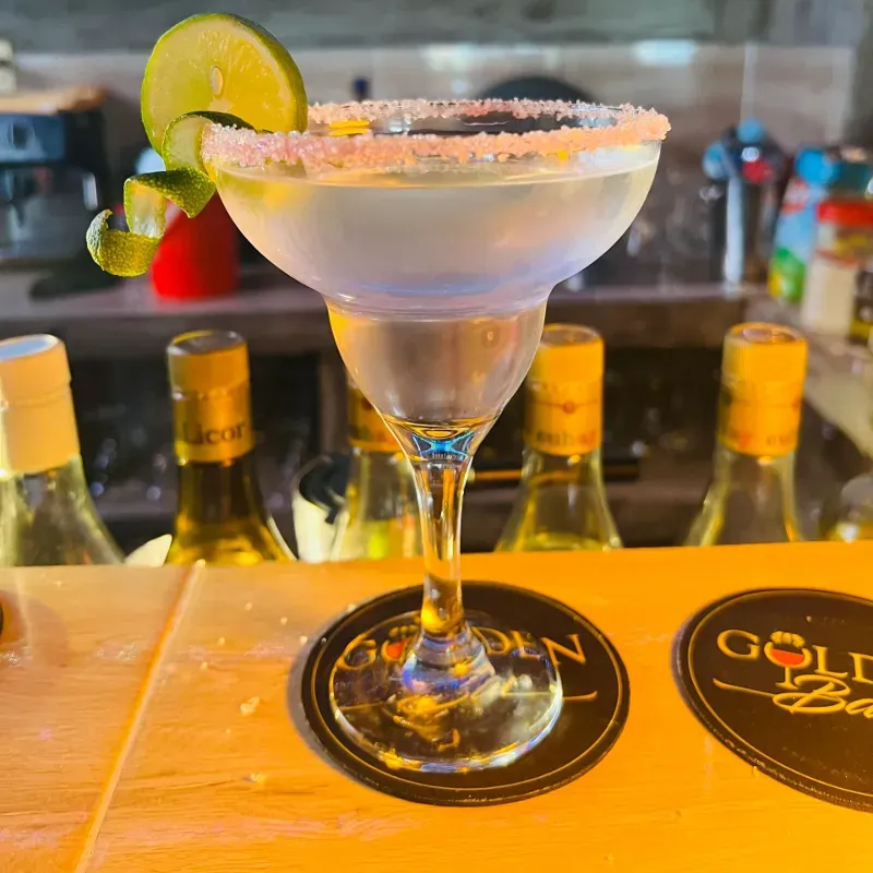 Margarita con tequila Olmeca Silver