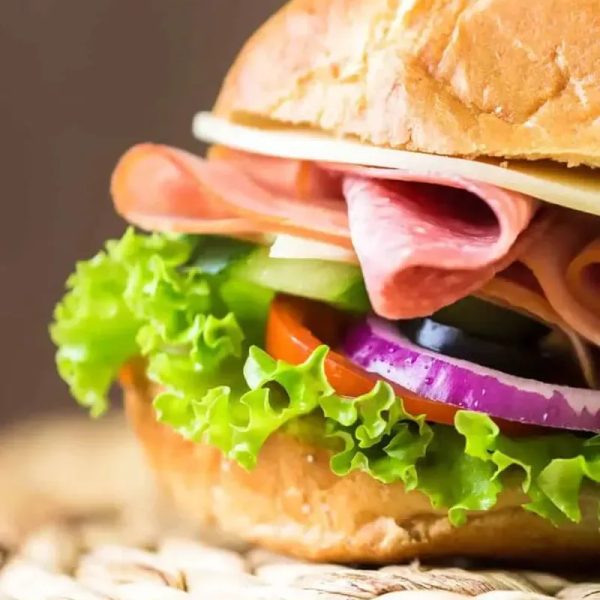 Hamburguesa de jamón y queso