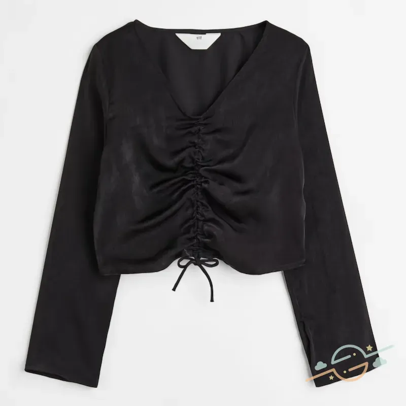 Blusa negra H&M