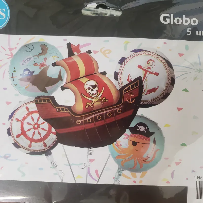 Set de globos Pirata