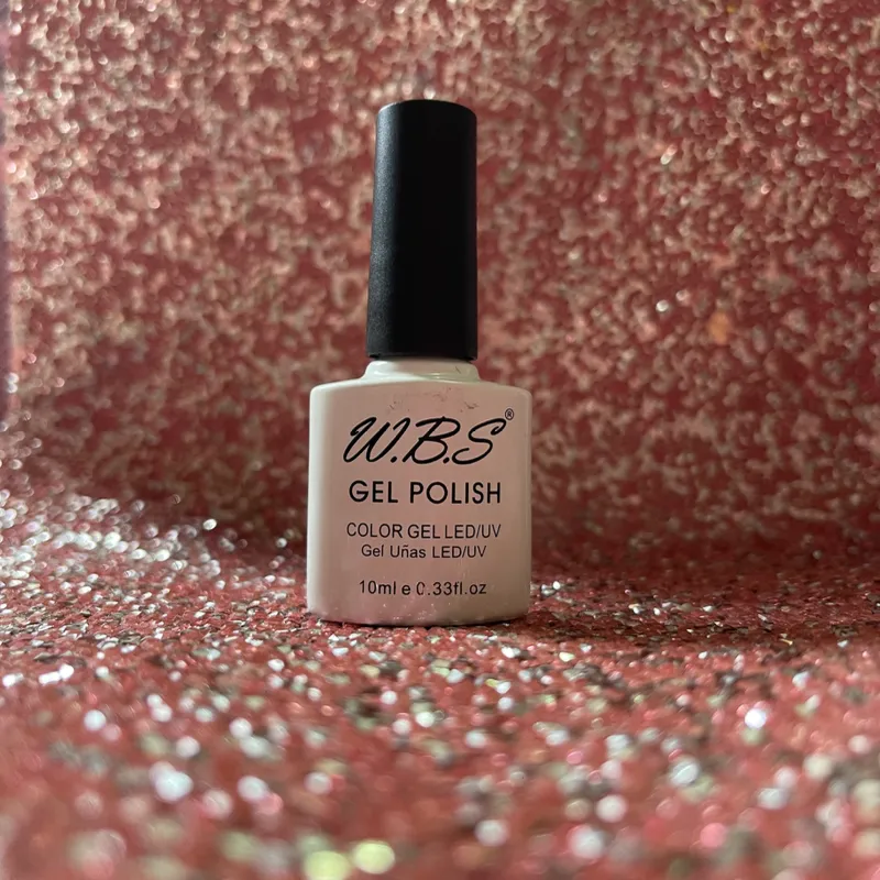 Pintura de gel color blanco