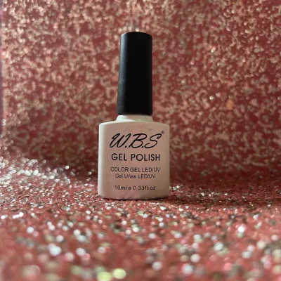 Pintura de gel color blanco