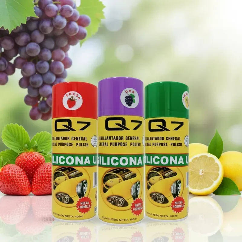 (5 USD) Spray Silicona abrillantadora