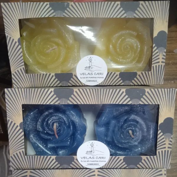 Estuche de 2 rosas