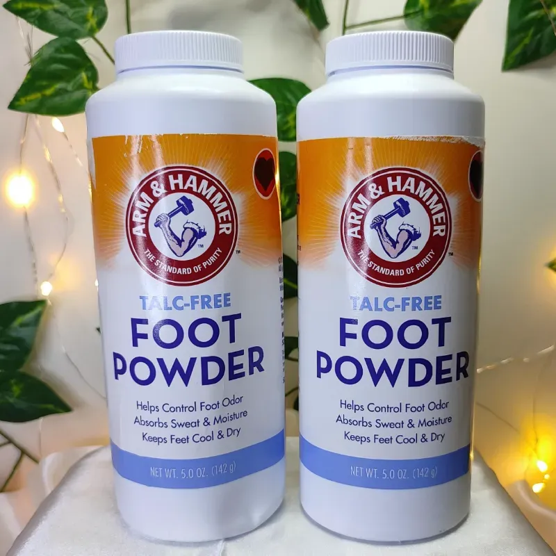Talco para pies