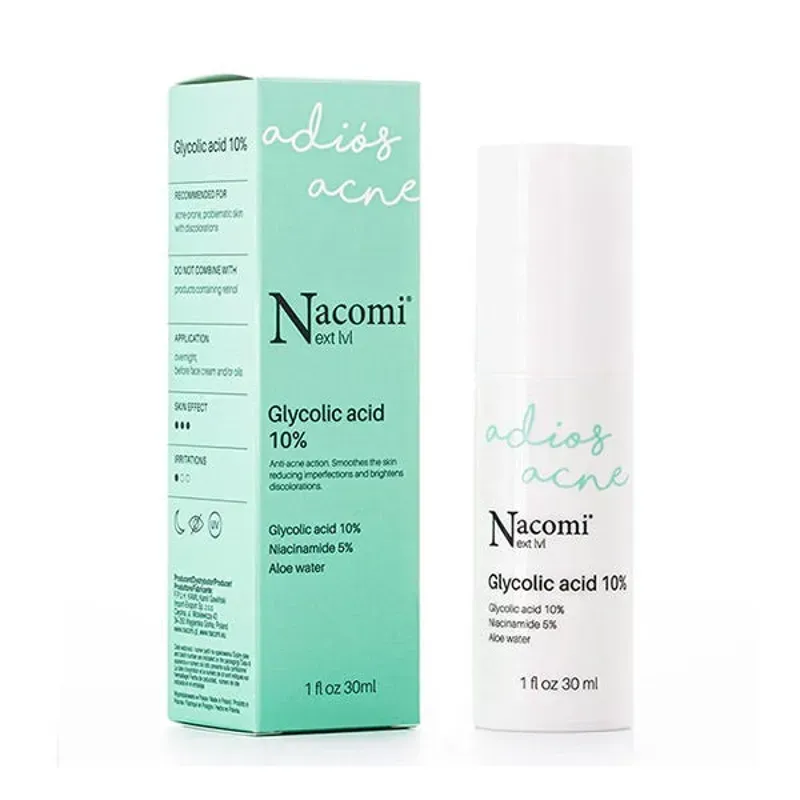 Serum facial Glycolic ácido Nacomi