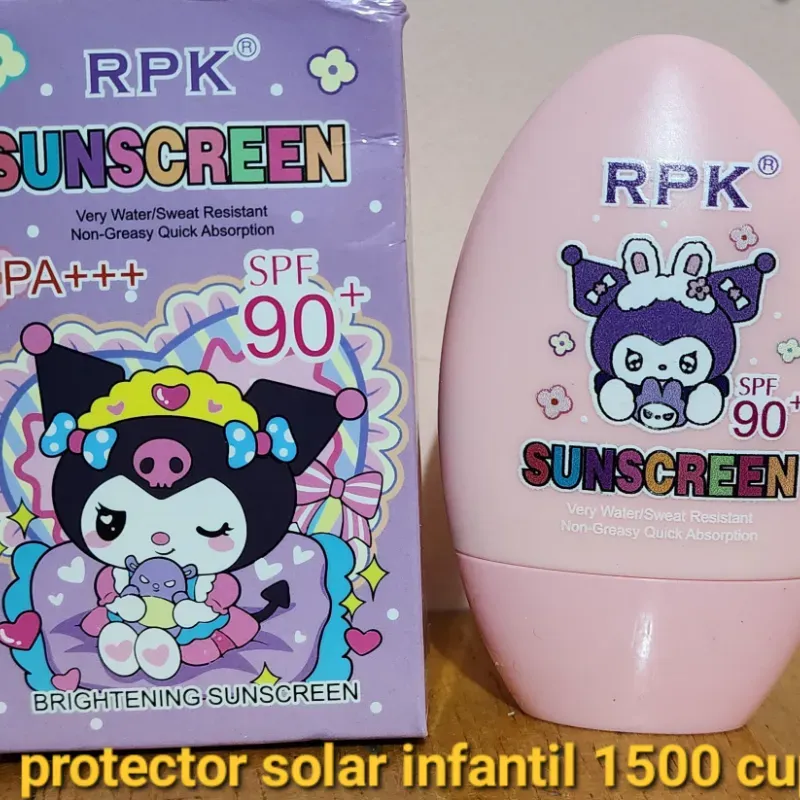Protector solar 90spf para niñas