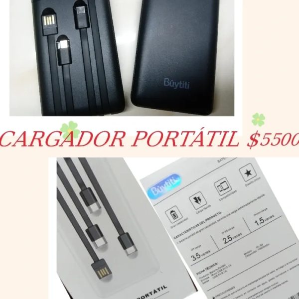 cargadores portátiles