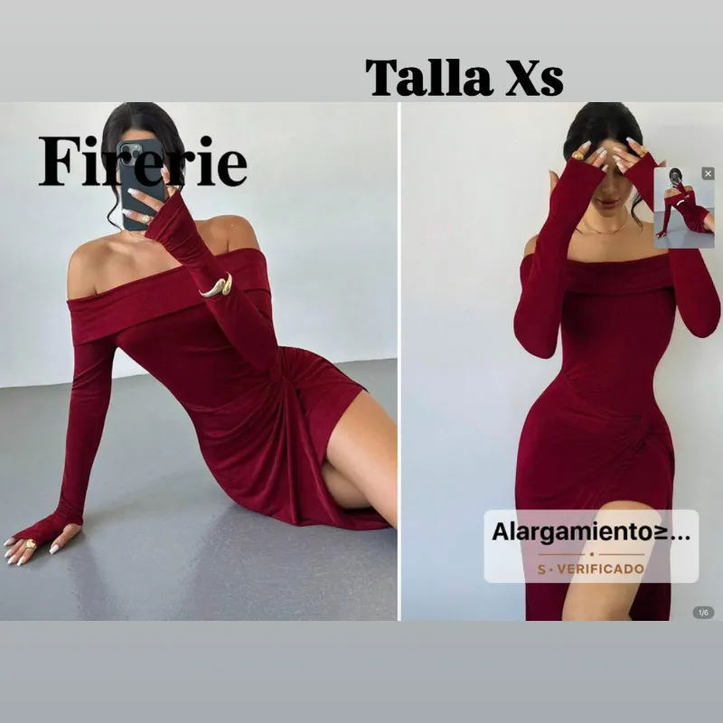 Vestido largo elegante  y sexy , abertura en la pierna