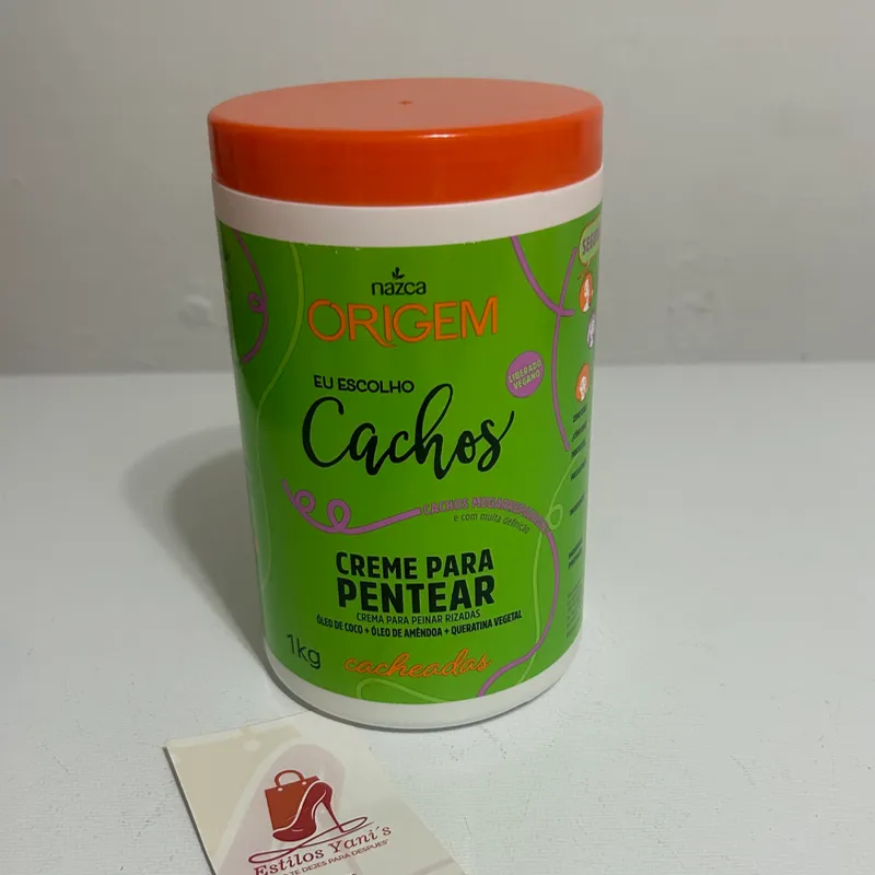 Crema de peinar para cabellos rizados