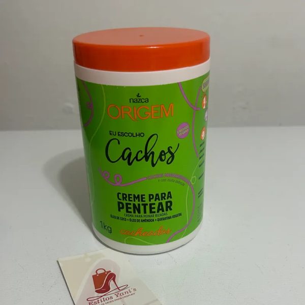 Crema de peinar para cabellos rizados