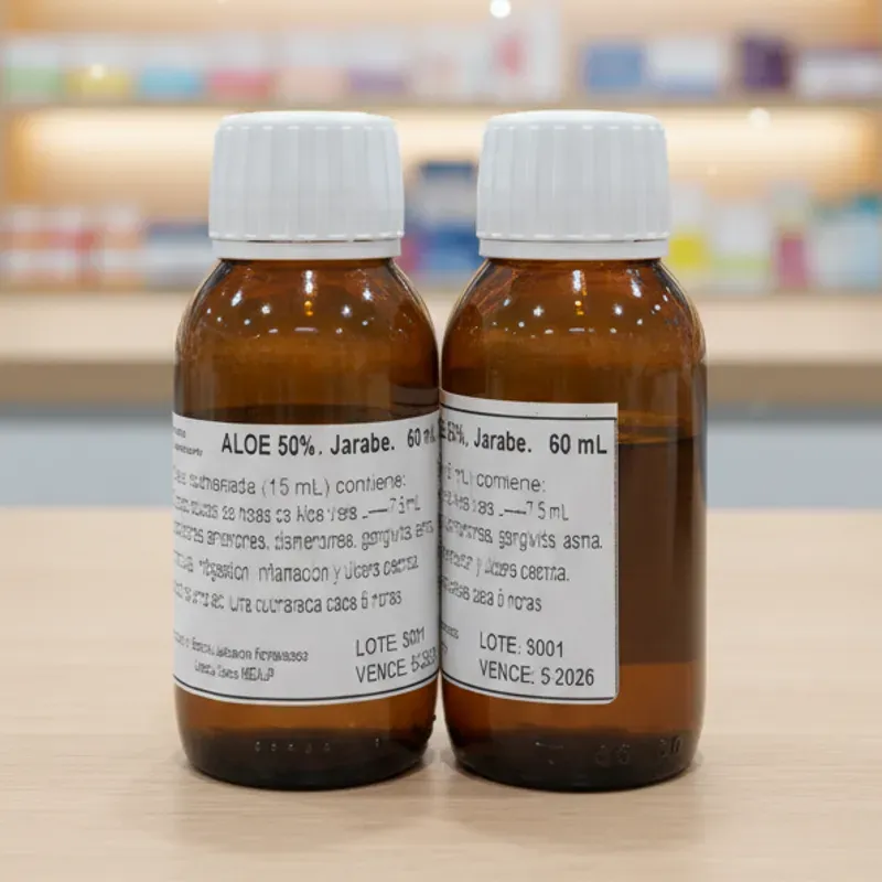 Jarabe de aloe