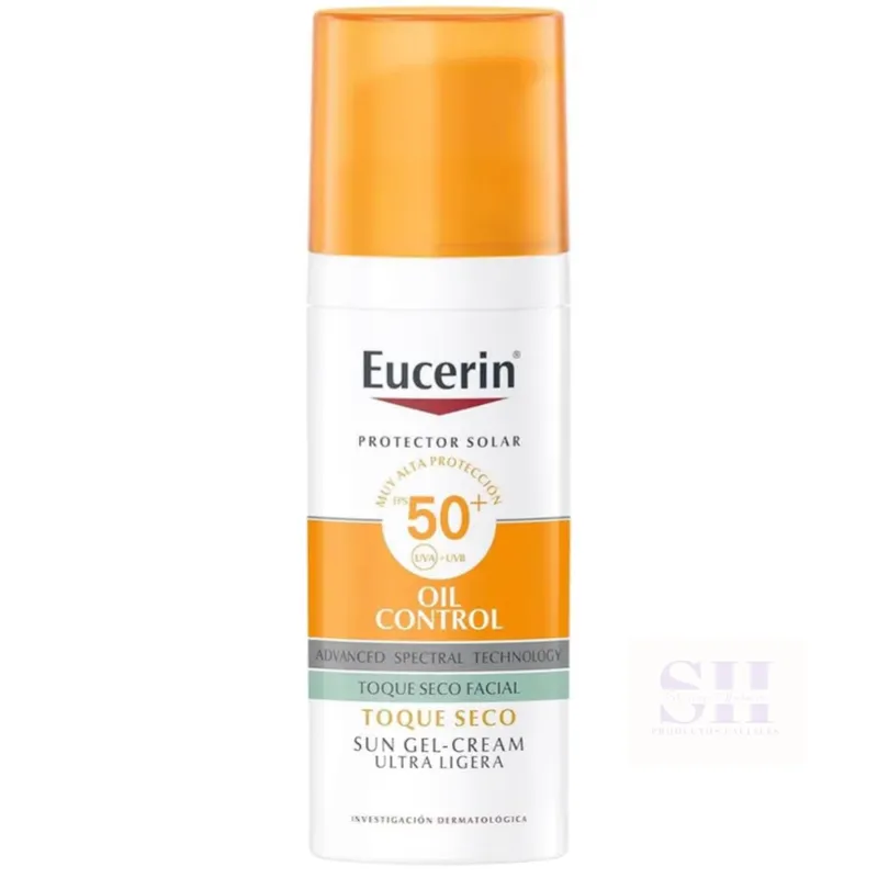 Eucerin Protector solar facial efecto mate toque seco Oil Control, , 50 ml