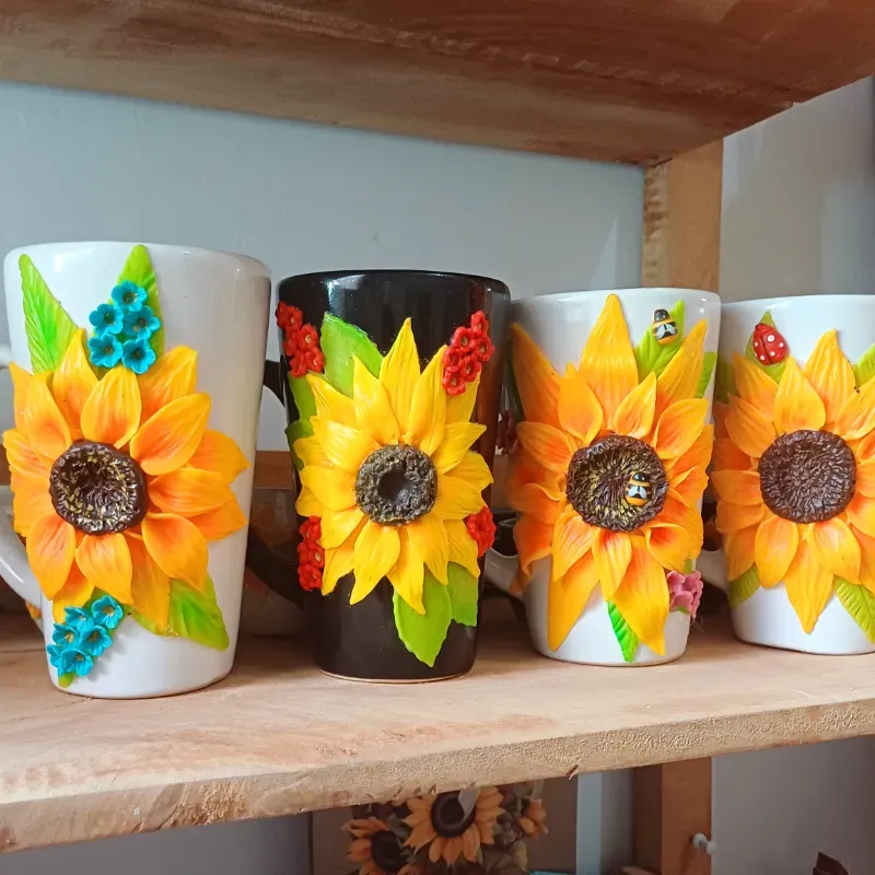 Jarras de girasol 2000