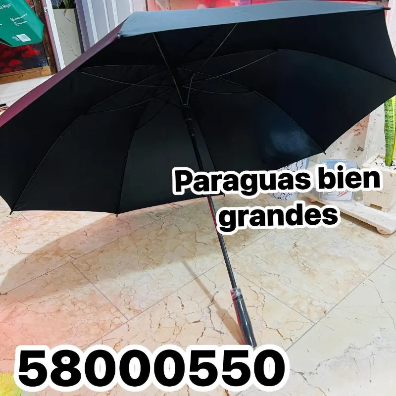 Paraguas bien grandes y buen material