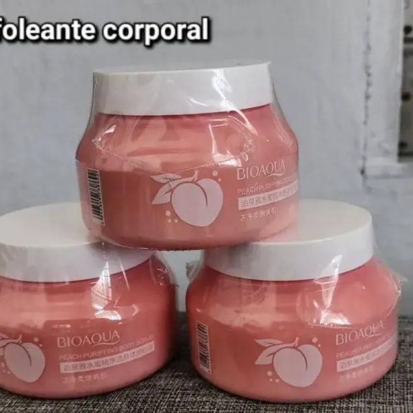 EXFOLEANTE CORPORAL BIOAQUA DURAZNO