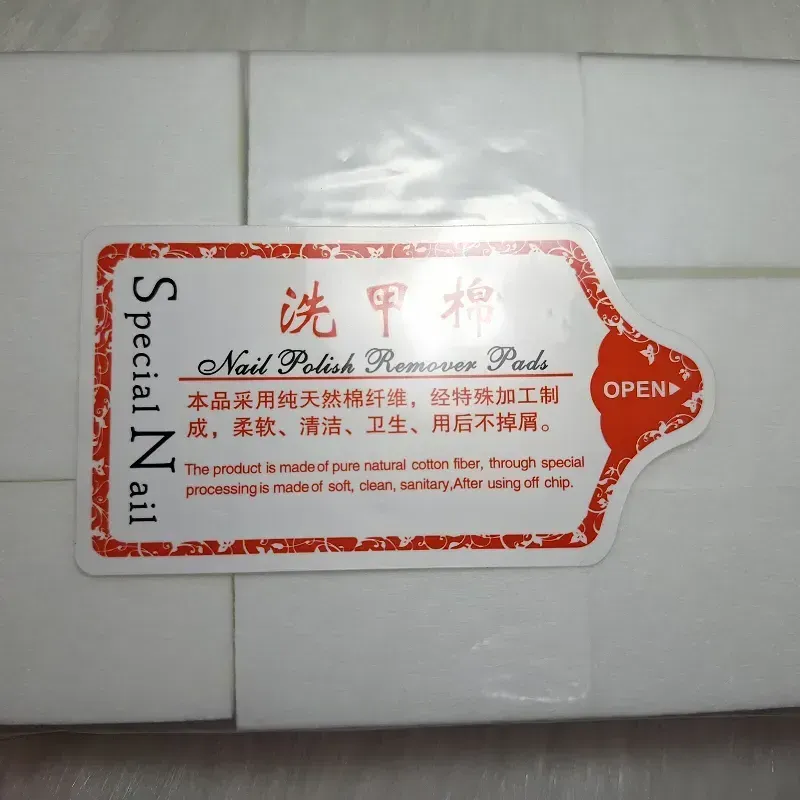 Servilletas quita esmalte de uñas antipelusas