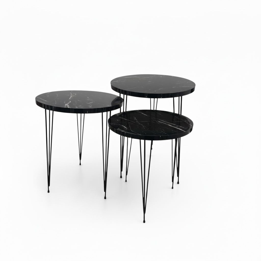 Juego de mesitas de 3 piezas