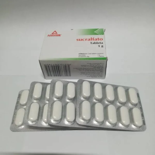 Sucralfato de 1 g (1000 mg) de 10 tabletas