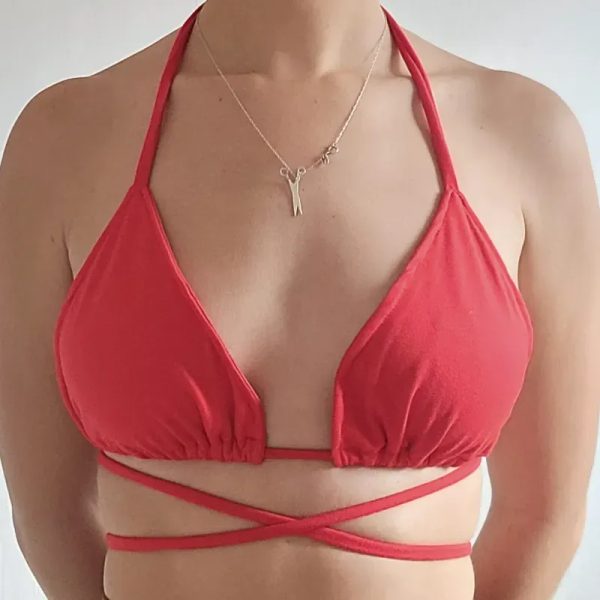 TOP BIKINI ROJO