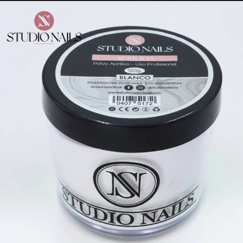 Polvo Acrílico Blanco (120g)